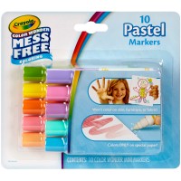 Crayola Color Wonder 10 count Mini Markers in Pastels   556258668